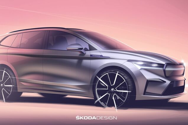 Новый электромобиль Skoda показали на официальных изображениях. Фото: Skoda