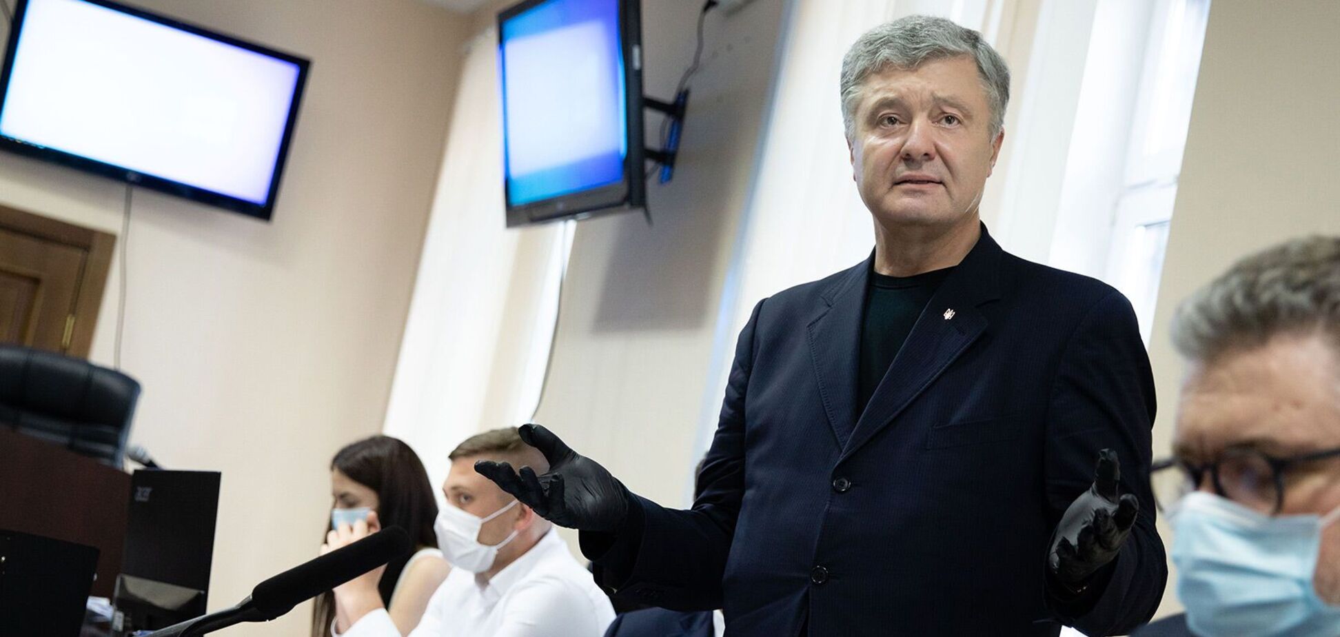 Петр Порошенко в Печерском суде