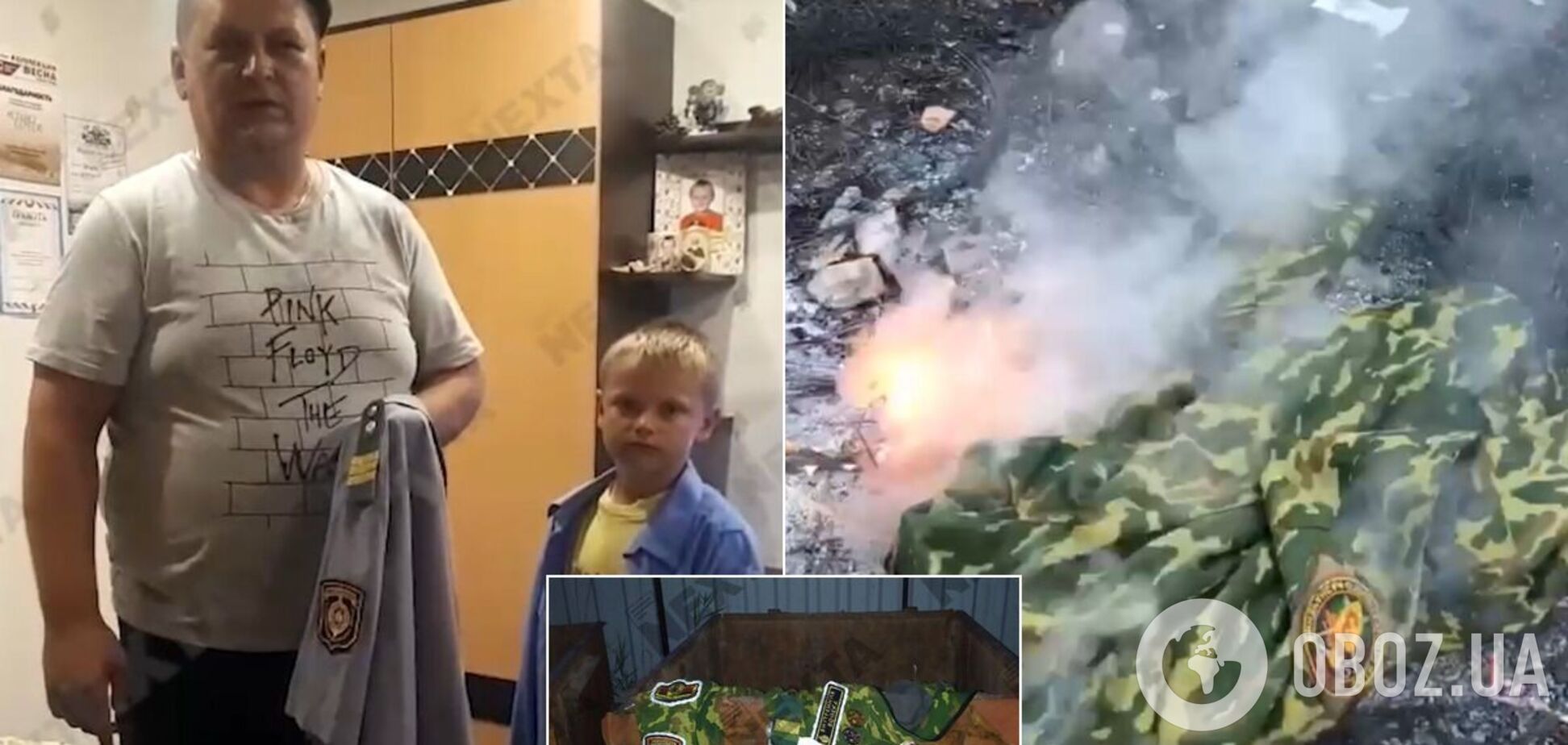 В Беларуси силовики выбрасывают форму в знак протеста