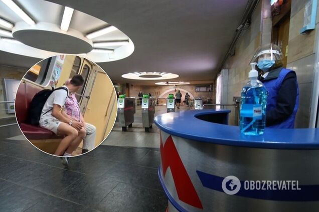 Инцидент из-за маски в метро Харькова