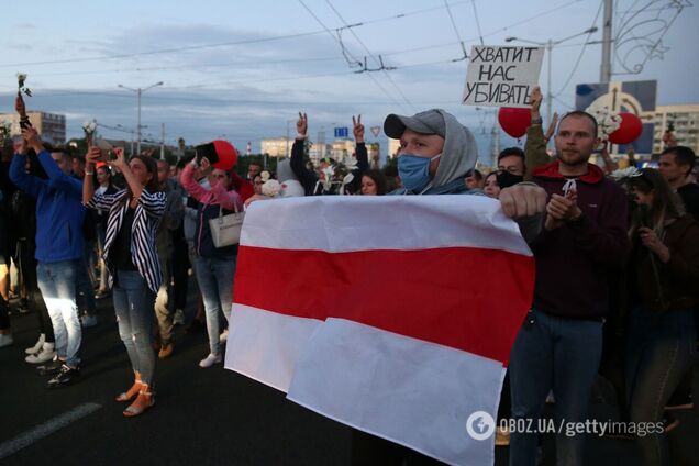 Протесты в Беларуси