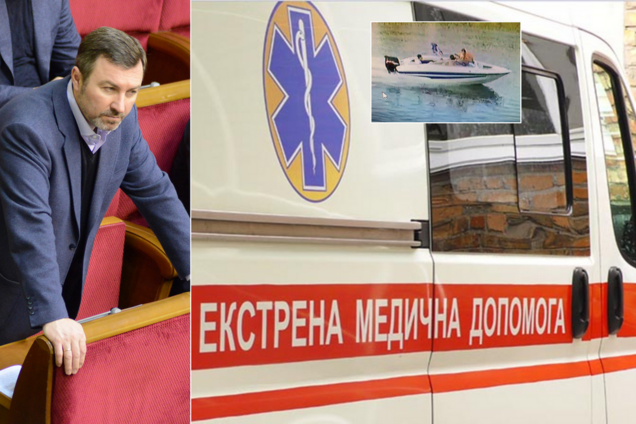 На Дніпропетровщині два катери зіткнулися лоб у лоб: постраждалі звинуватили колишнього нардепа-регіонала