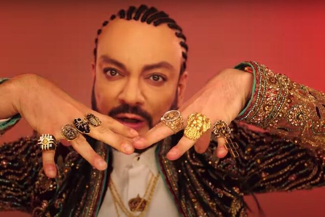 Киркоров в клипе 'Ролекс'