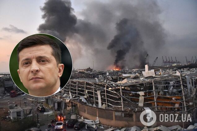 Зеленський розпорядився допомогти Лівану через смертельний вибух