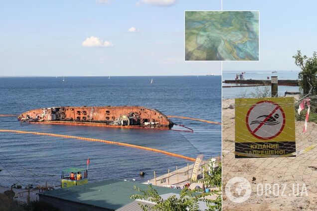 Танкер Delfi до сих пор находится в курортной зоне