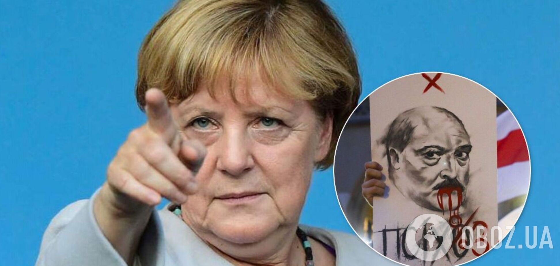 Меркель осудила насилие и потребовала освободить задержанных в Беларуси