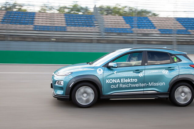 Електрокросовер Hyundai проїхав без підзарядки понад 1000 км