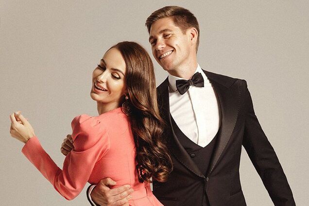 Владимир Остапчук с любимой Кристиной Горняк