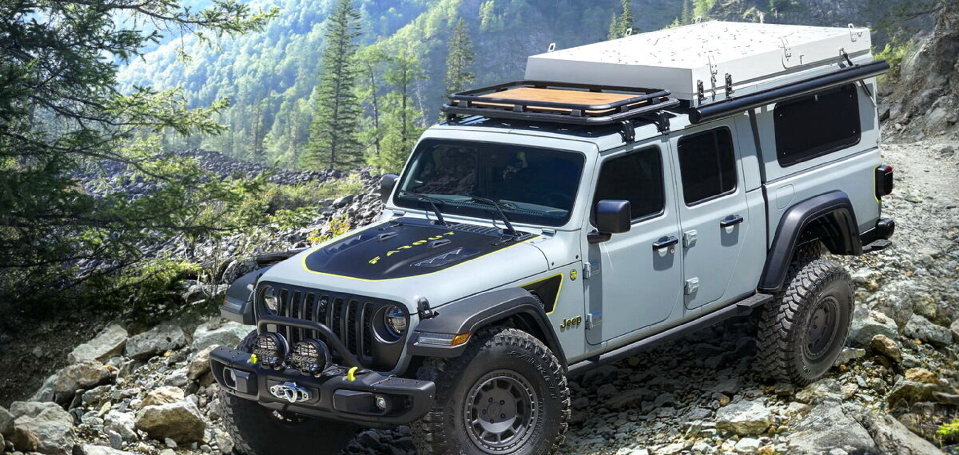 Jeep представил туристический Gladiator Farout