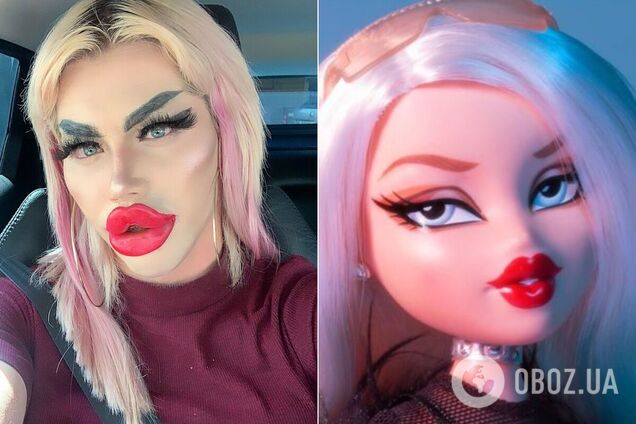 Чешский фотограф превратился в куклу Bratz