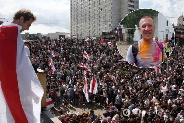 У Мінську попрощатися з убитим Тарайковським прийшли тисячі людей. Фоторепортаж