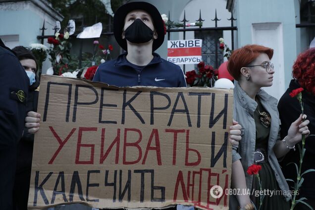 Протесты в Беларуси