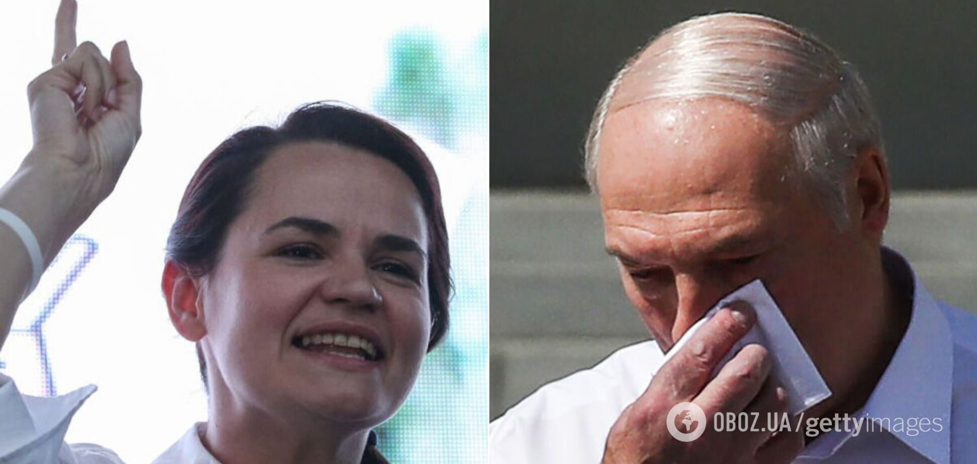 Светлана Тихановская против Александра Лукашенко