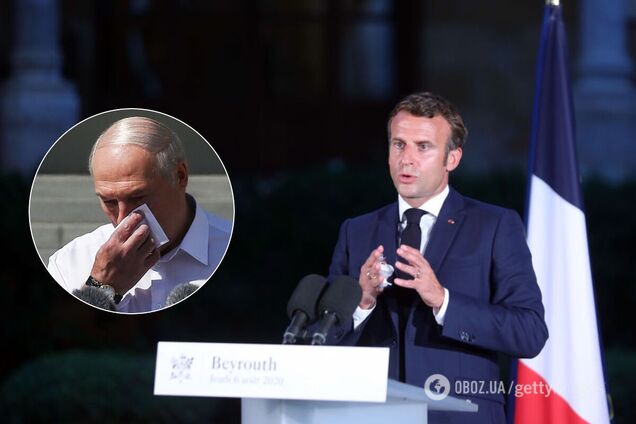 Разом з білорусами: Макрон звернувся із закликом до ЄС через Лукашенка