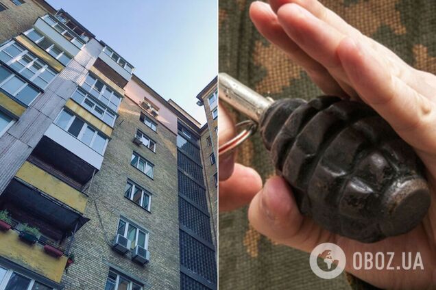 На Днепропетровщине квартиру с людьми взорвали гранатой