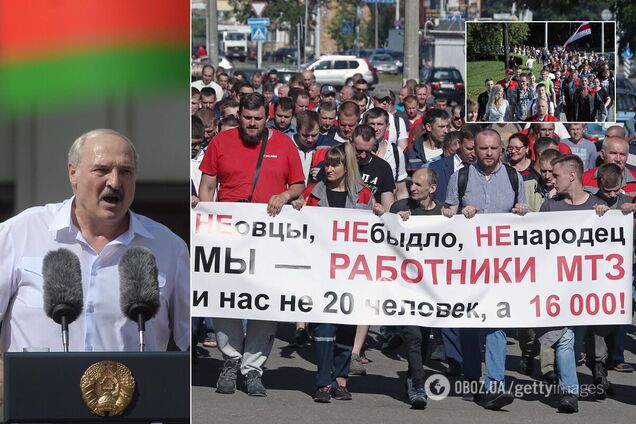 Протесты в Беларуси