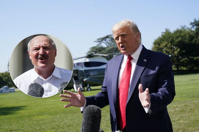 Трамп впервые отреагировал на протесты в Беларуси