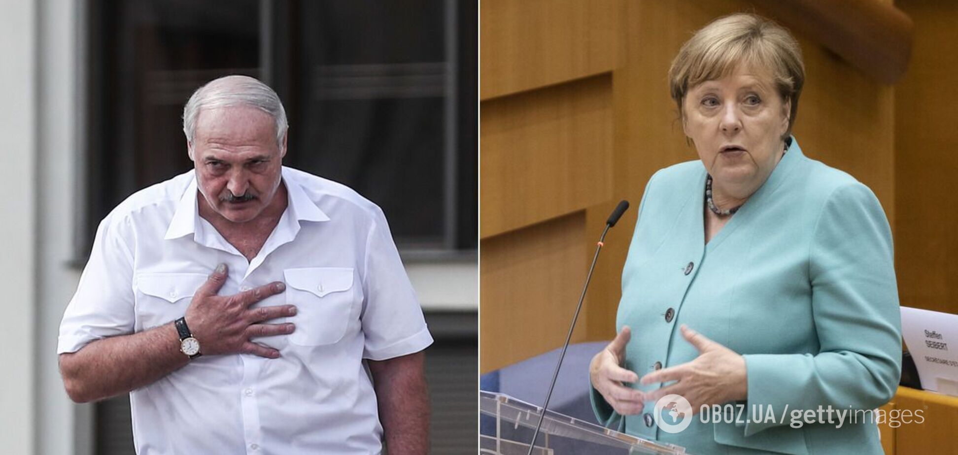 У Німеччині спростували факт спілкування Меркель з Лукашенком