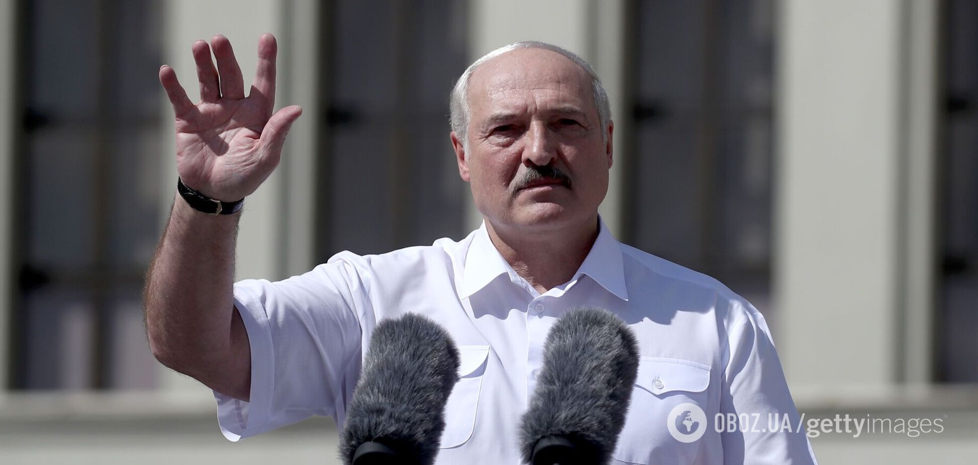 Олександр Лукашенко влаштував суперечку з протестувальником