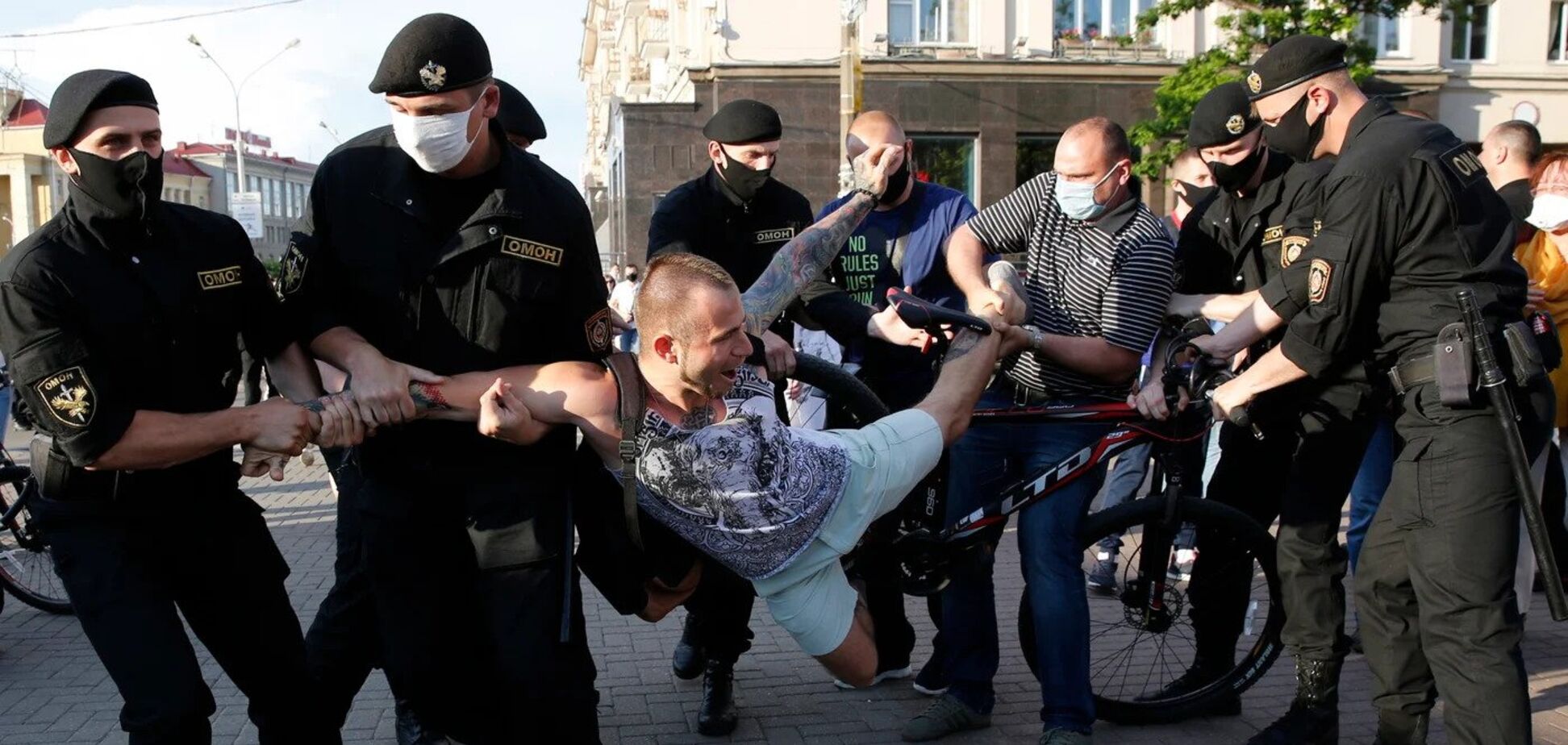 Протесты в Беларуси