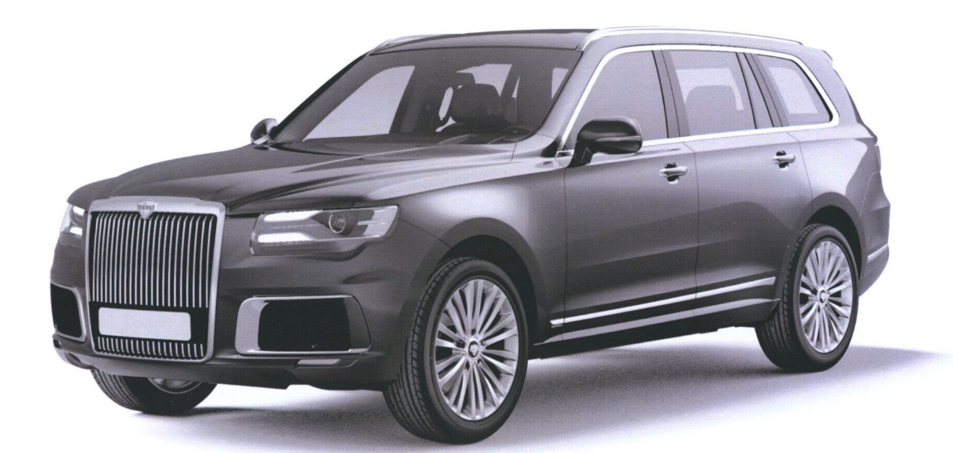 Aurus Komendant очень похож на Rolls-Royce Cullinan. Фото: drom.ru