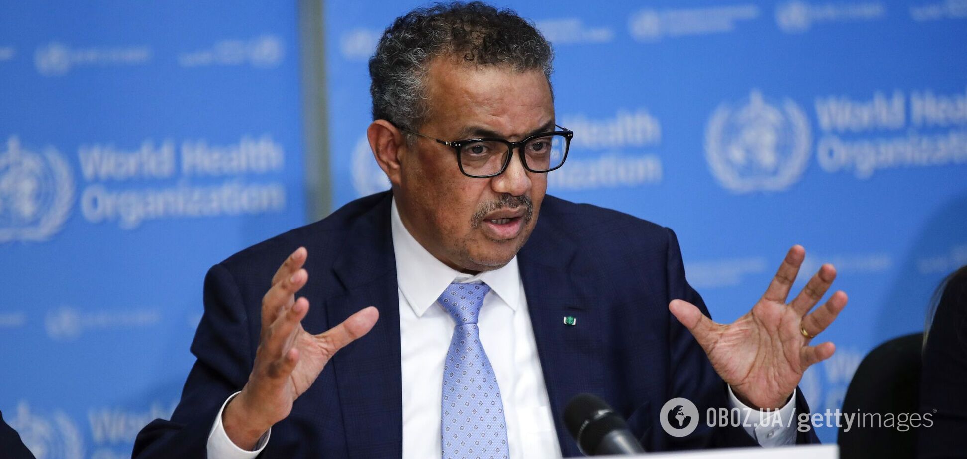 Глава ВОЗ Тедрос Гебрейесус