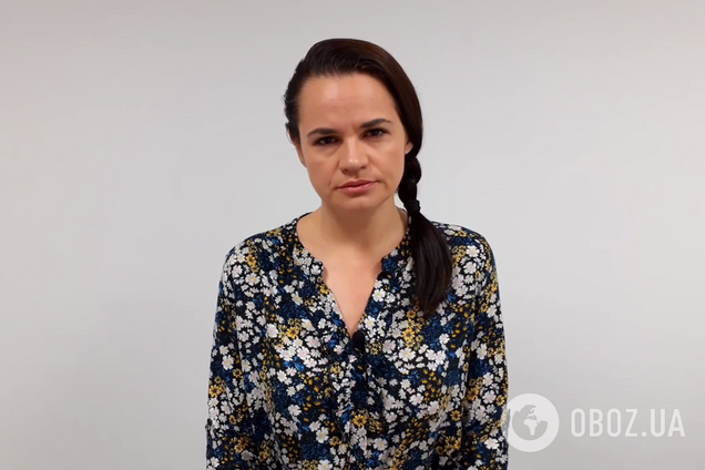 Тихановская записала видеообращение в день рождения арестованного мужа