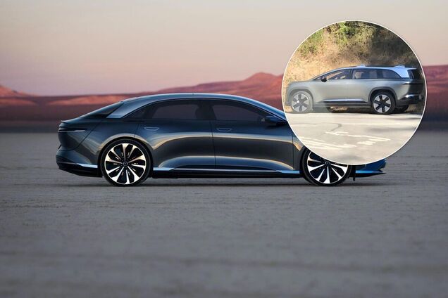 Новый кроссовер Lucid впервые попал на фото