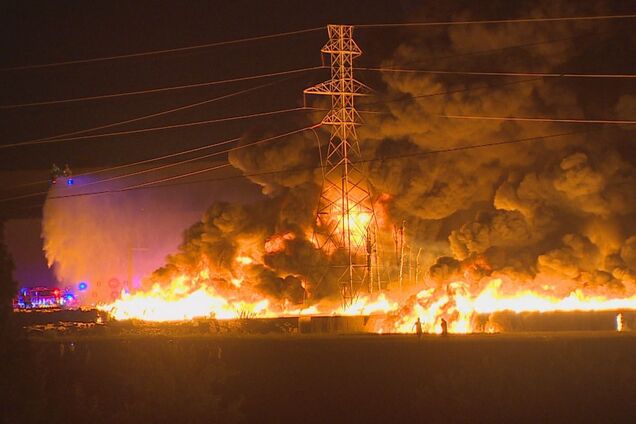 Пожар на заводе Poly America