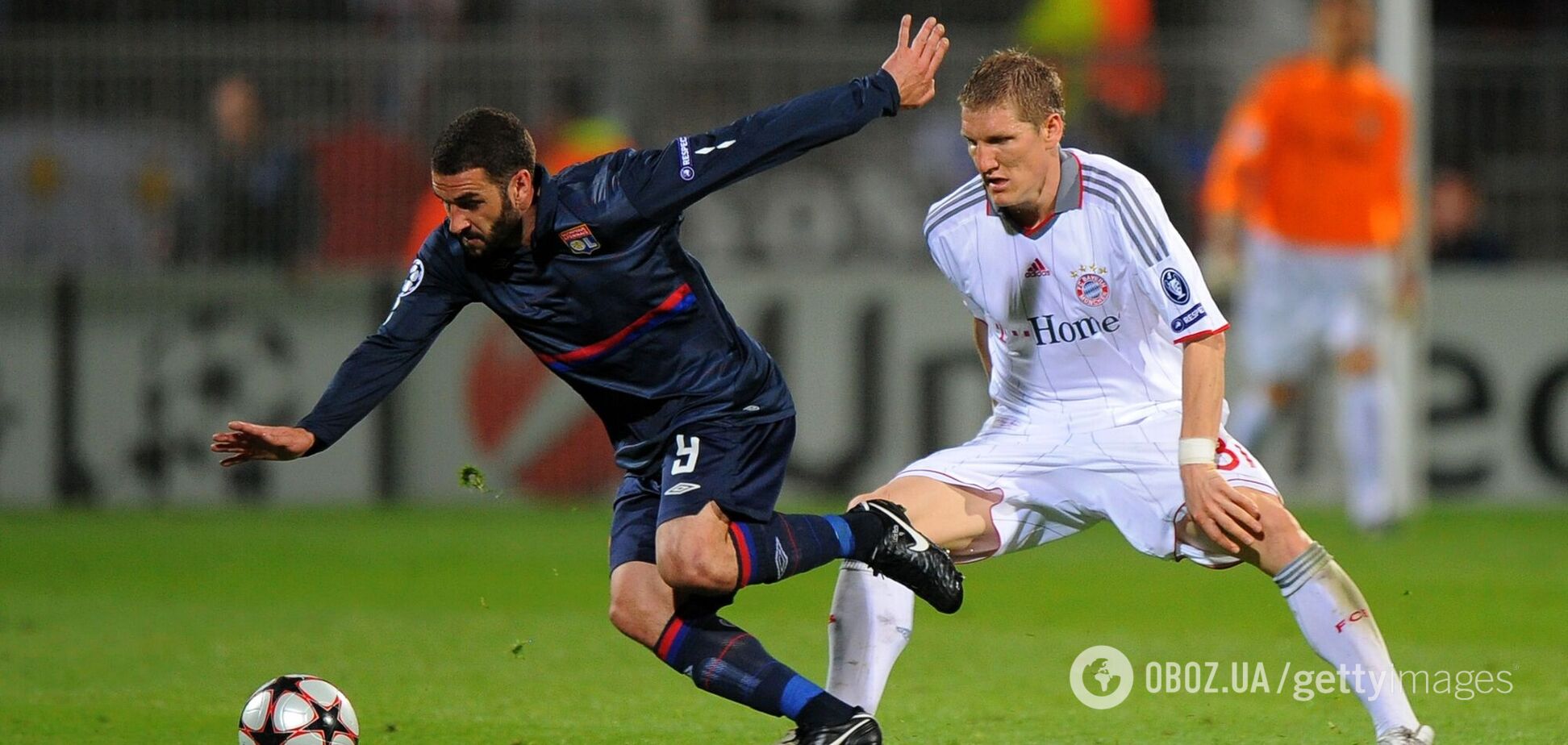 'Лион' - 'Бавария' в полуфинале Лиги чемпионов в 2010 году