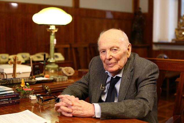 На 102 году жизни скончался известный украинский ученый Борис Патон