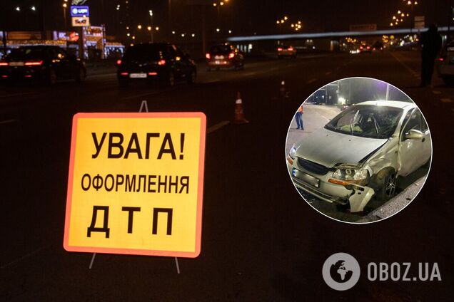 В Днепре пьяный водитель иномарки устроил массовое ДТП: есть пострадавший. Фото