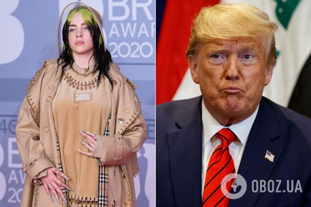 Билли Айлиш раскритиковала Трампа