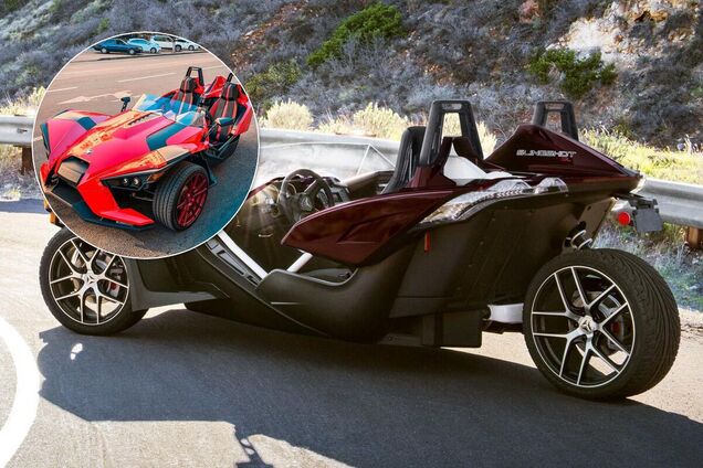 В Киеве заметили редкий автомобиль Polaris