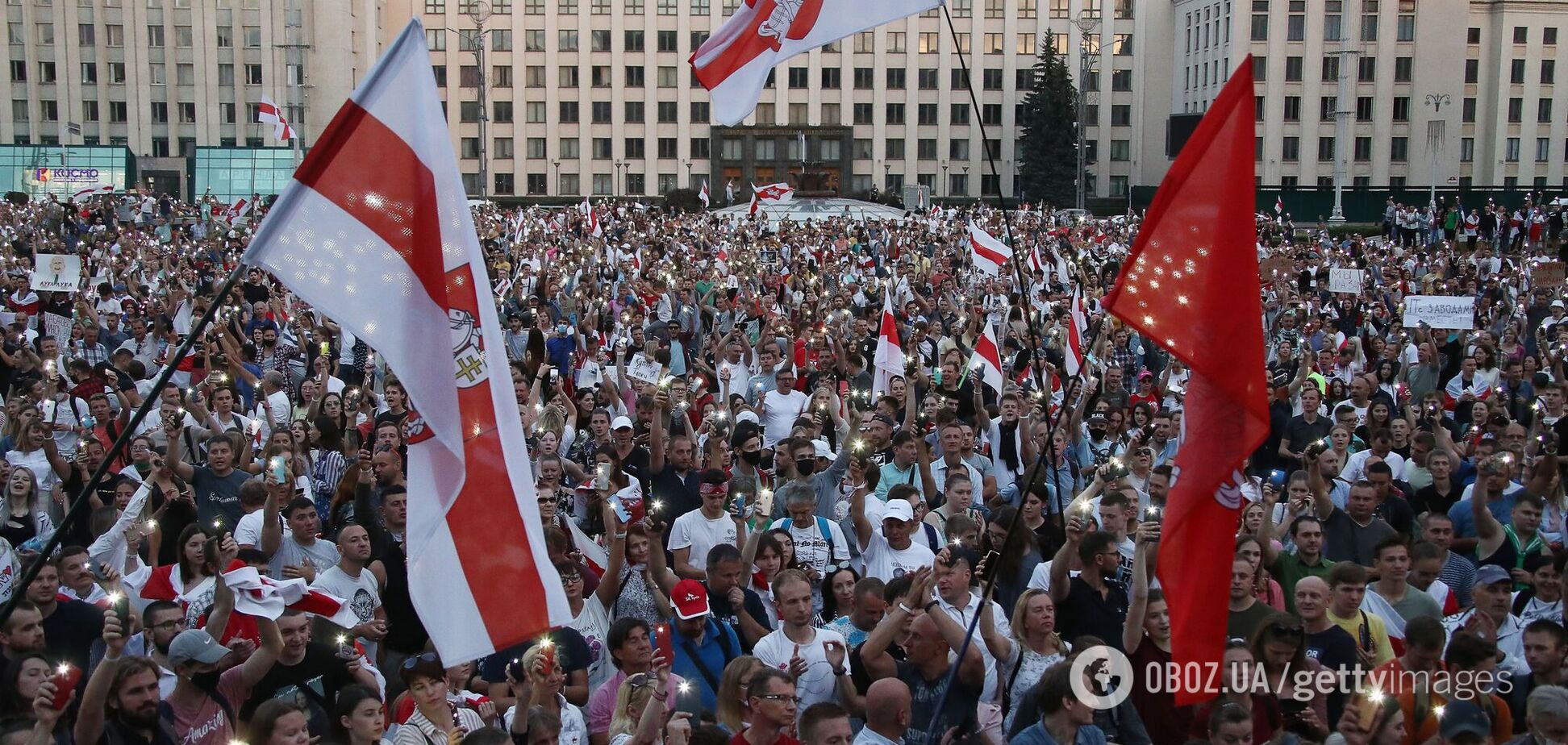 Протесты в Беларуси