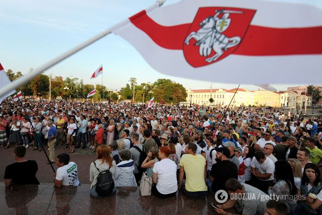 Протесты в Беларуси
