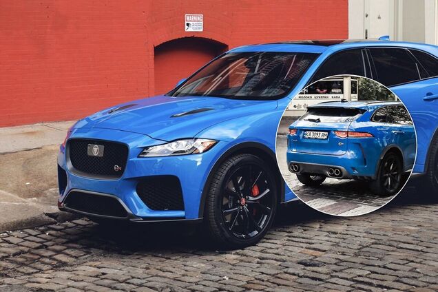 В Украине нашли редкий кроссовер Jaguar