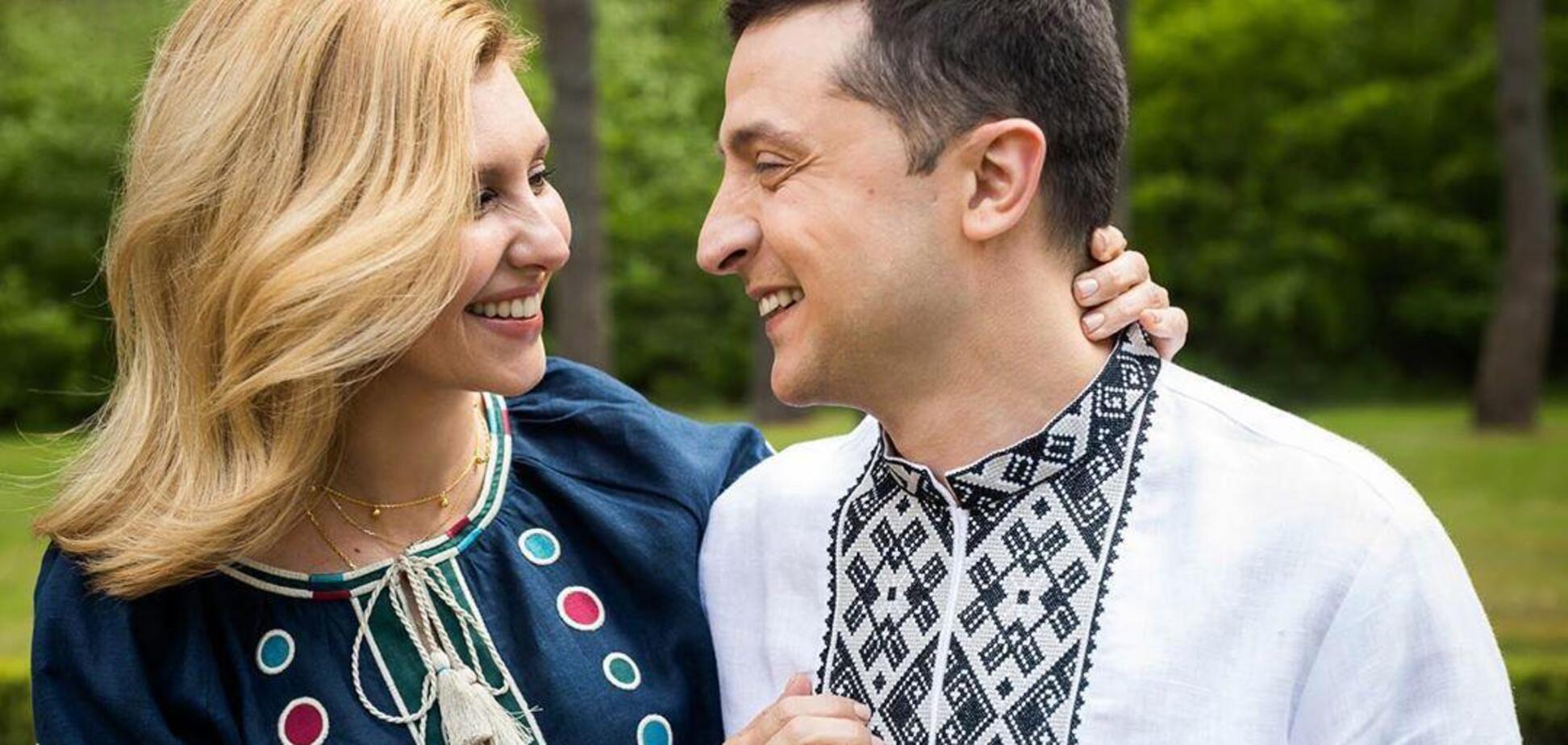 Олена Зеленська та Володимир Зеленський