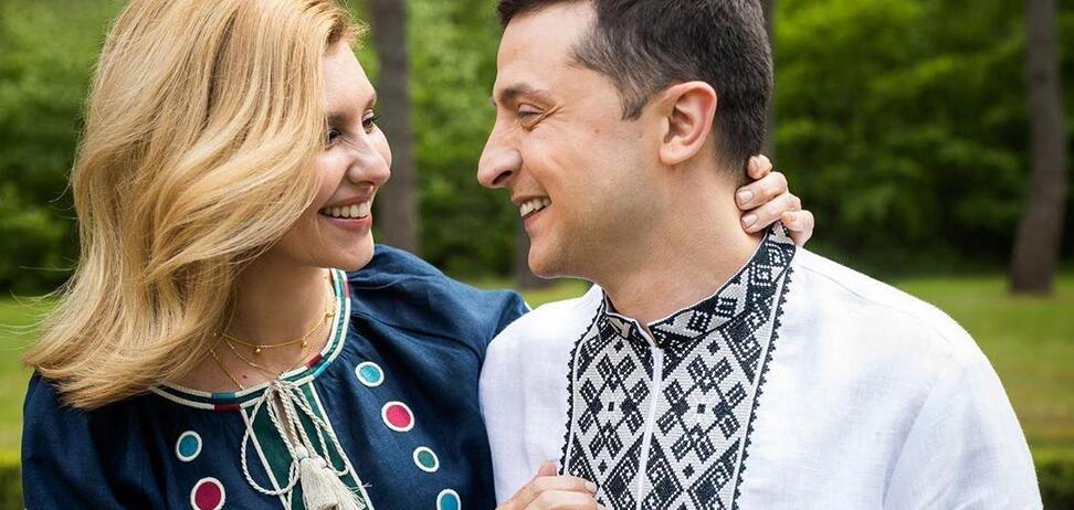Олена Зеленська та Володимир Зеленський