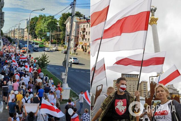 У містах Білорусі пройшла акція 'Марш нової Білорусі'