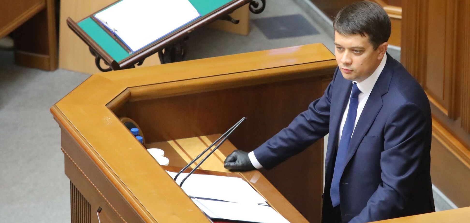 Глава ВР Дмитрий Разумков рассказал об обращении Кравчука о местных выборах на Донбассе