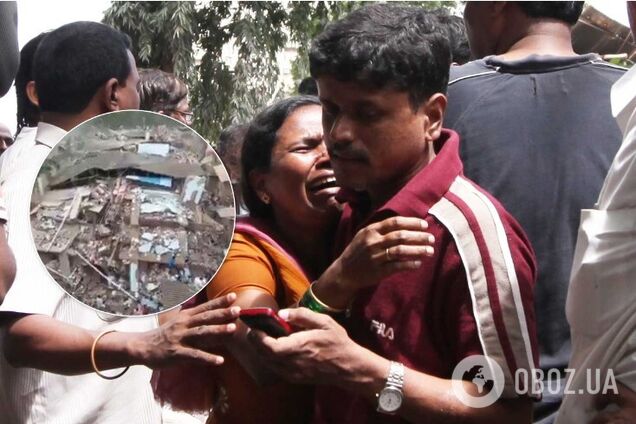 В Індії обвалилася багатоповерхівка