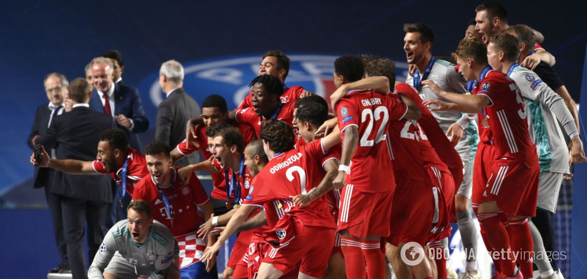 Бавария выиграла Лигу чемпионов в шестой раз