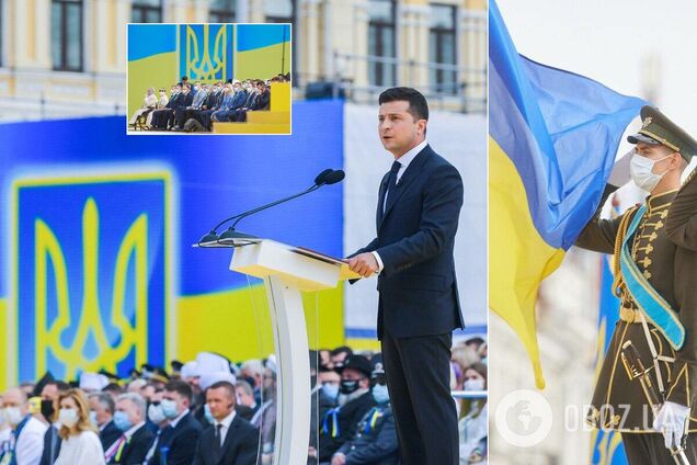 Зеленский обратился к украинцам по случаю 29-й годовщины независимости