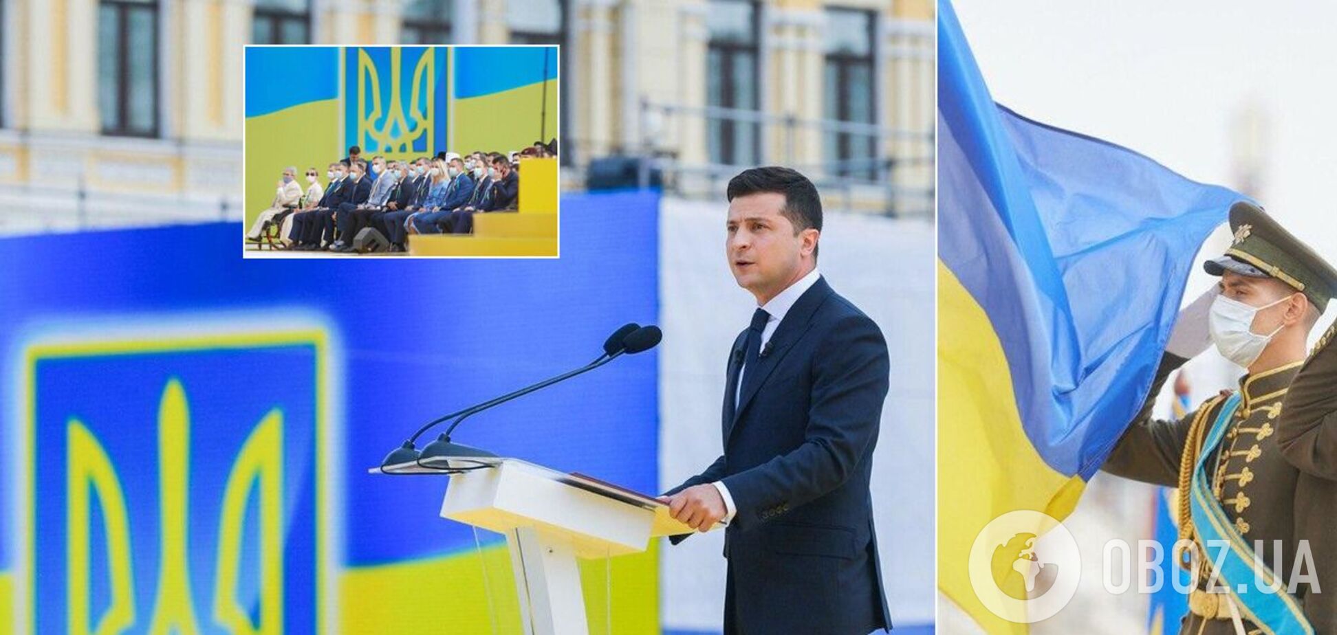 Зеленский обратился к украинцам по случаю 29-й годовщины независимости