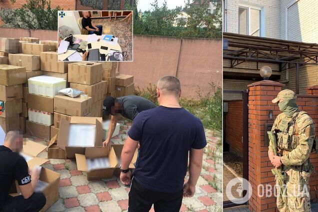 В Кривом Роге накрыли склад контрабандных стероидов из Азии. Фото