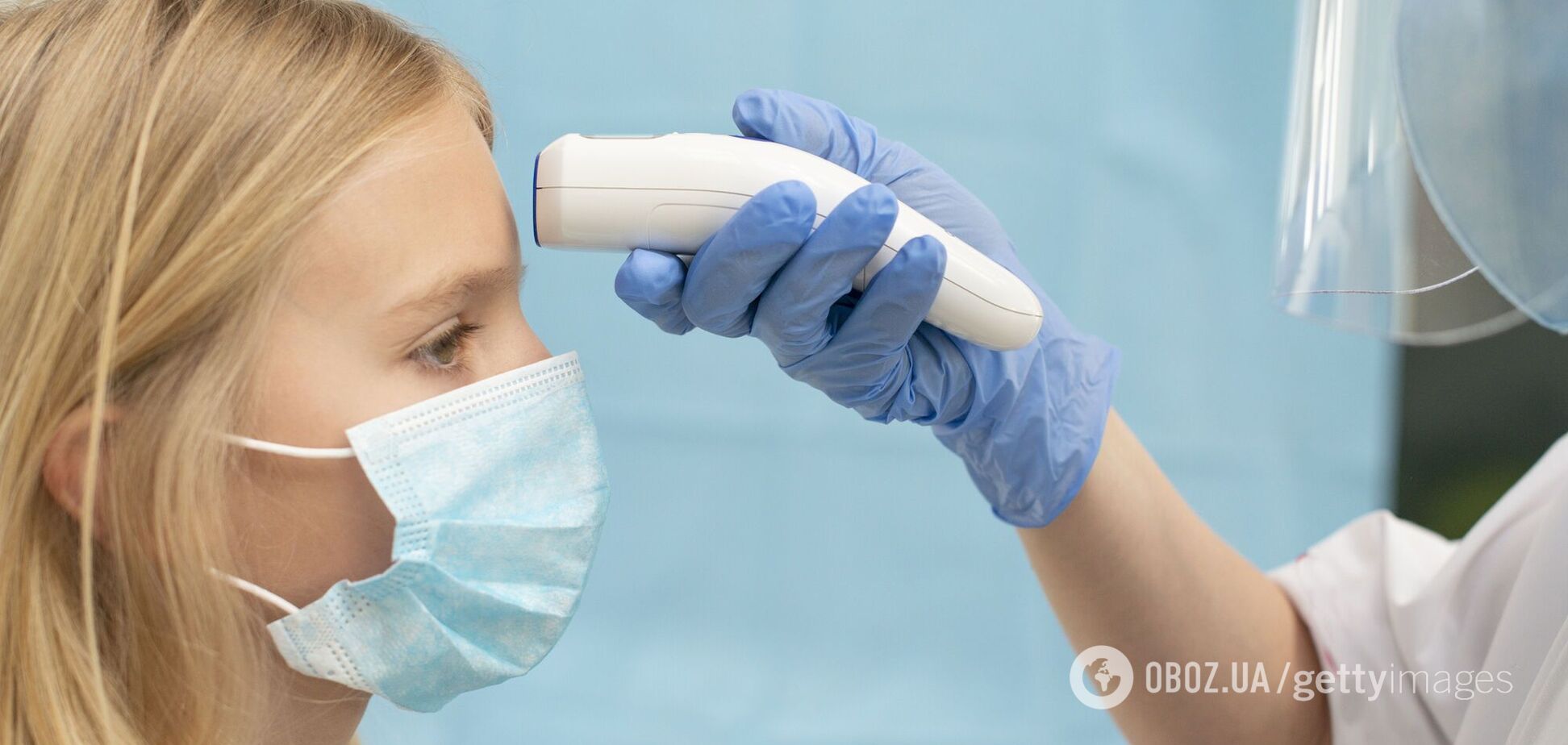 Медицинский осмотр перед школой Украина 2020