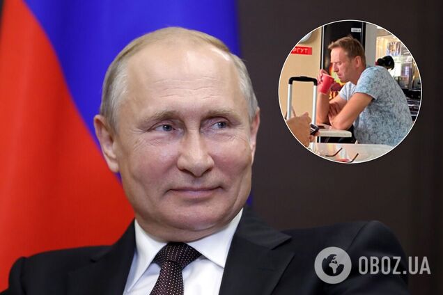 Владимир Путин и Алексей Навальный