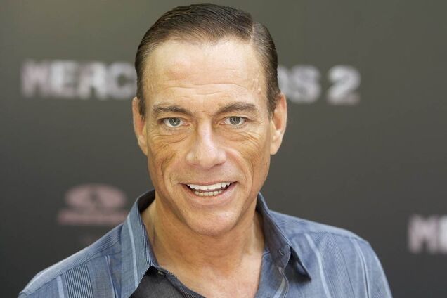 Жан-Клода Ван Дама сфотографували на зйомках у Києві