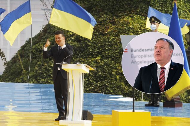 Зеленский поблагодарил США за поддержку Украины